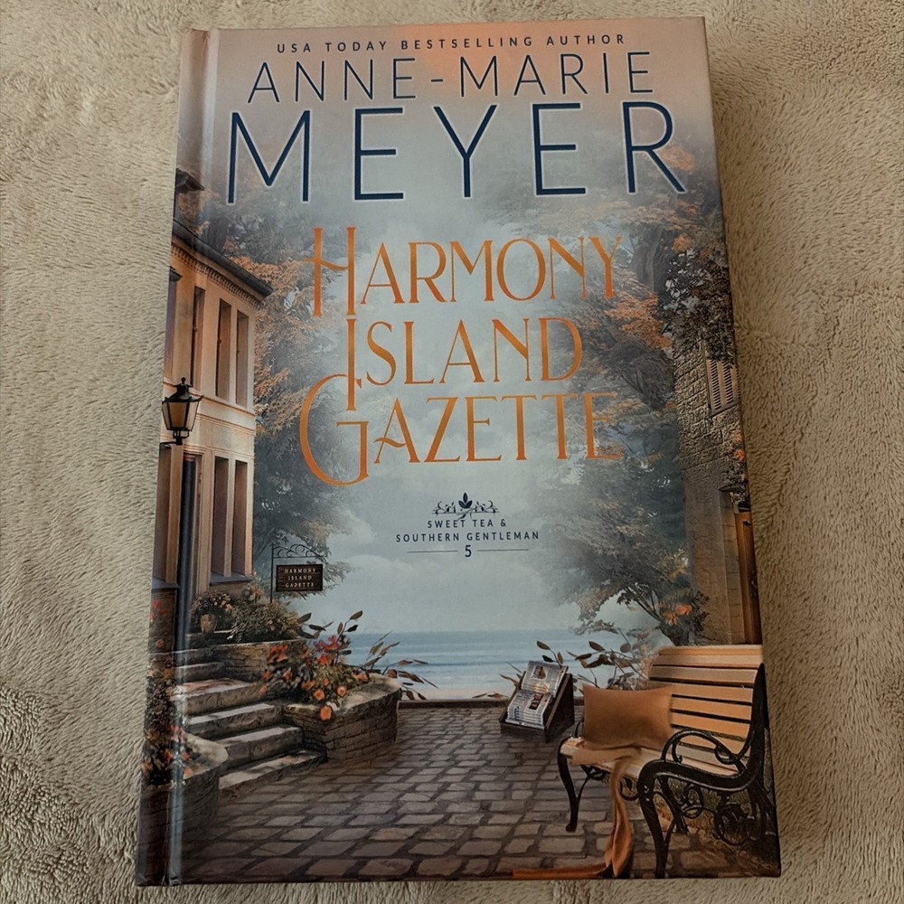 Anne-Marie Meyer Hardcover Harmony Island Gazette SIGNED Special Edition